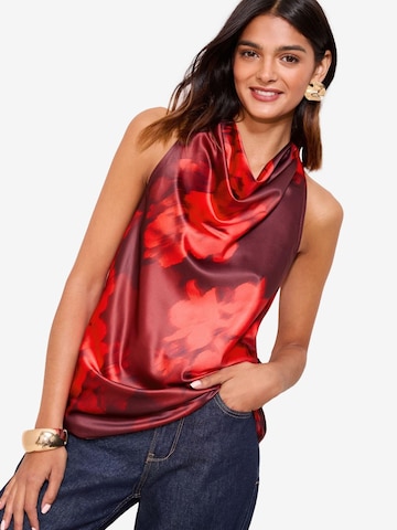 Friends Like These Top in Rood: voorkant