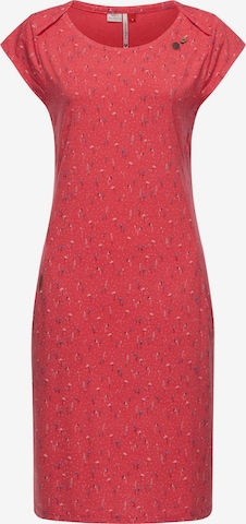 Ragwear Summer Dress 'Rivan' in Red: front