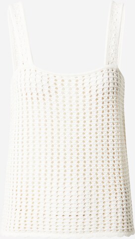 GAP Knitted Top in White: front