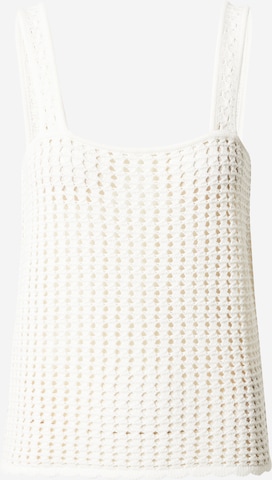 Tops en tricot GAP en blanc : devant