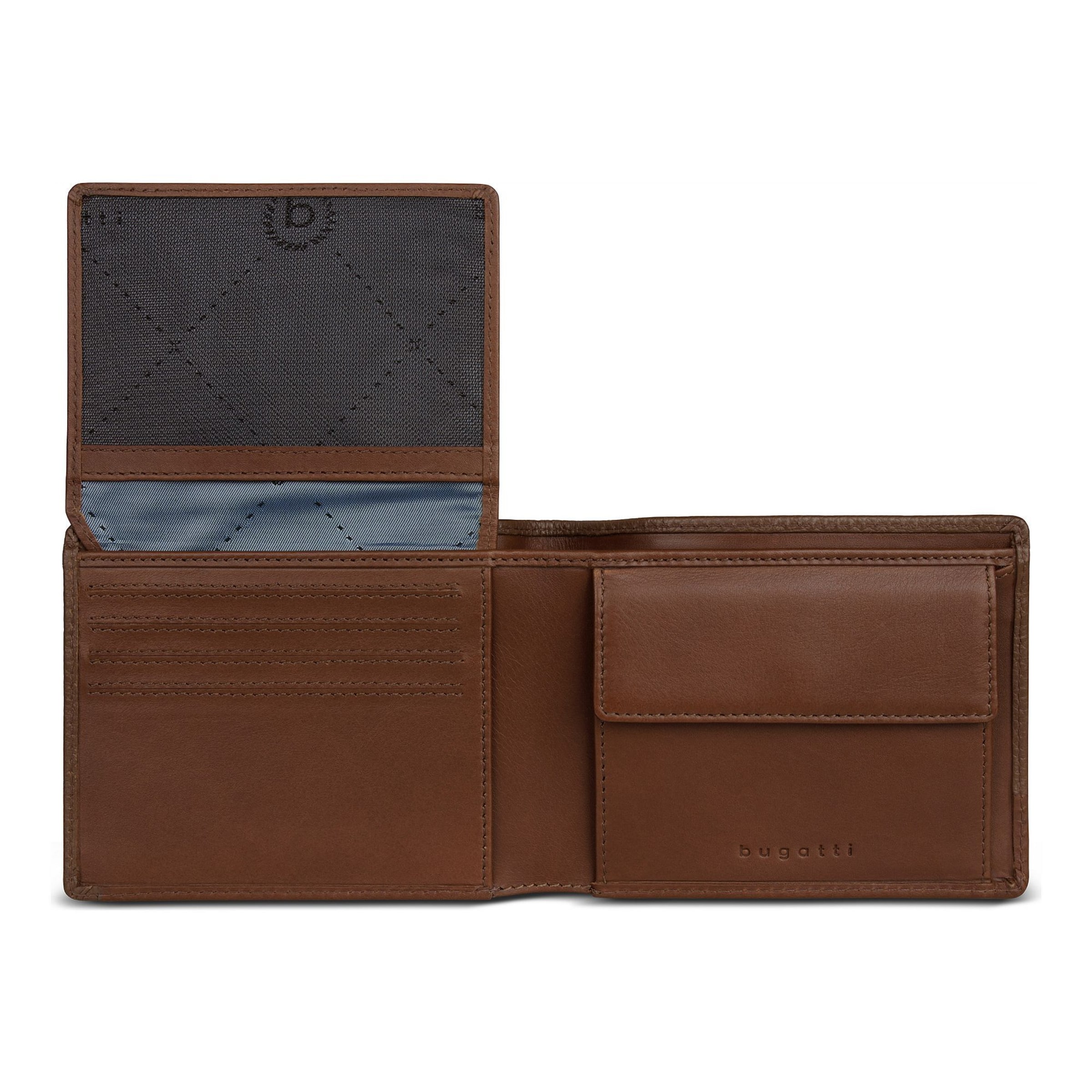 Porte-monnaies bugatti en marron