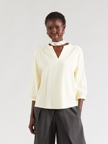 s.Oliver Blus i gul: framsida