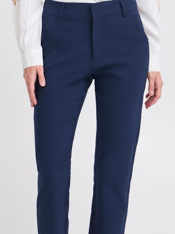 b.young - Regular Calças chino ' BYDIXI STRAIGHT PANTS - ' em azul