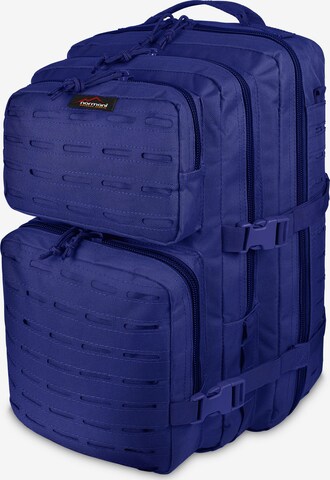 normani Backpack ' Laser Tec ' in Blue: front