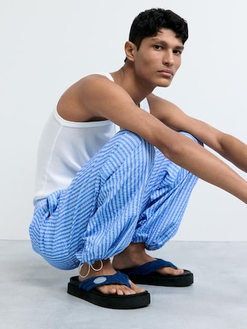 Loosefit Pantalon Desigual en bleu