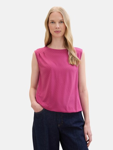 TOM TAILOR Top in Pink