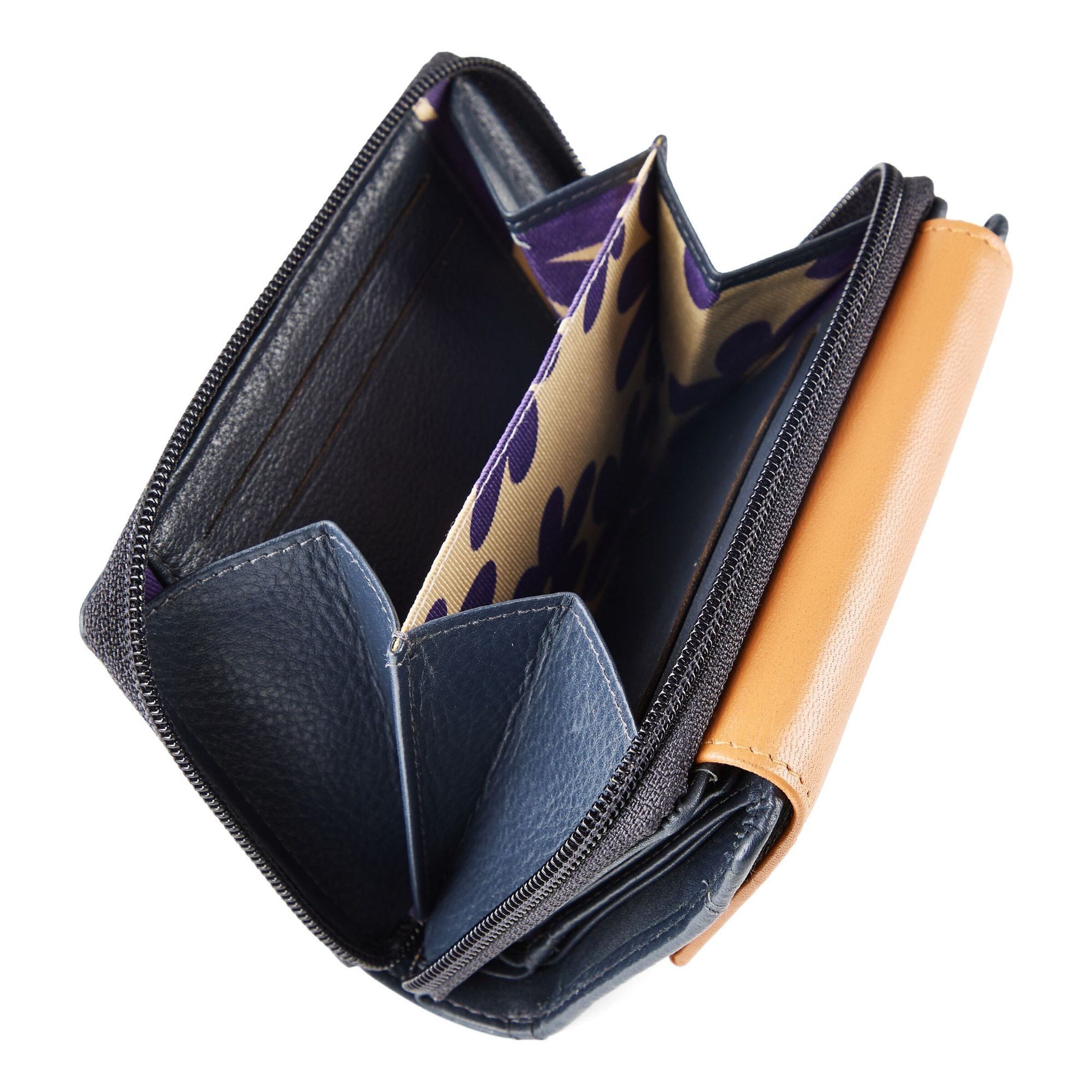 Portamonete 'Nappa' di GREENBURRY in blu