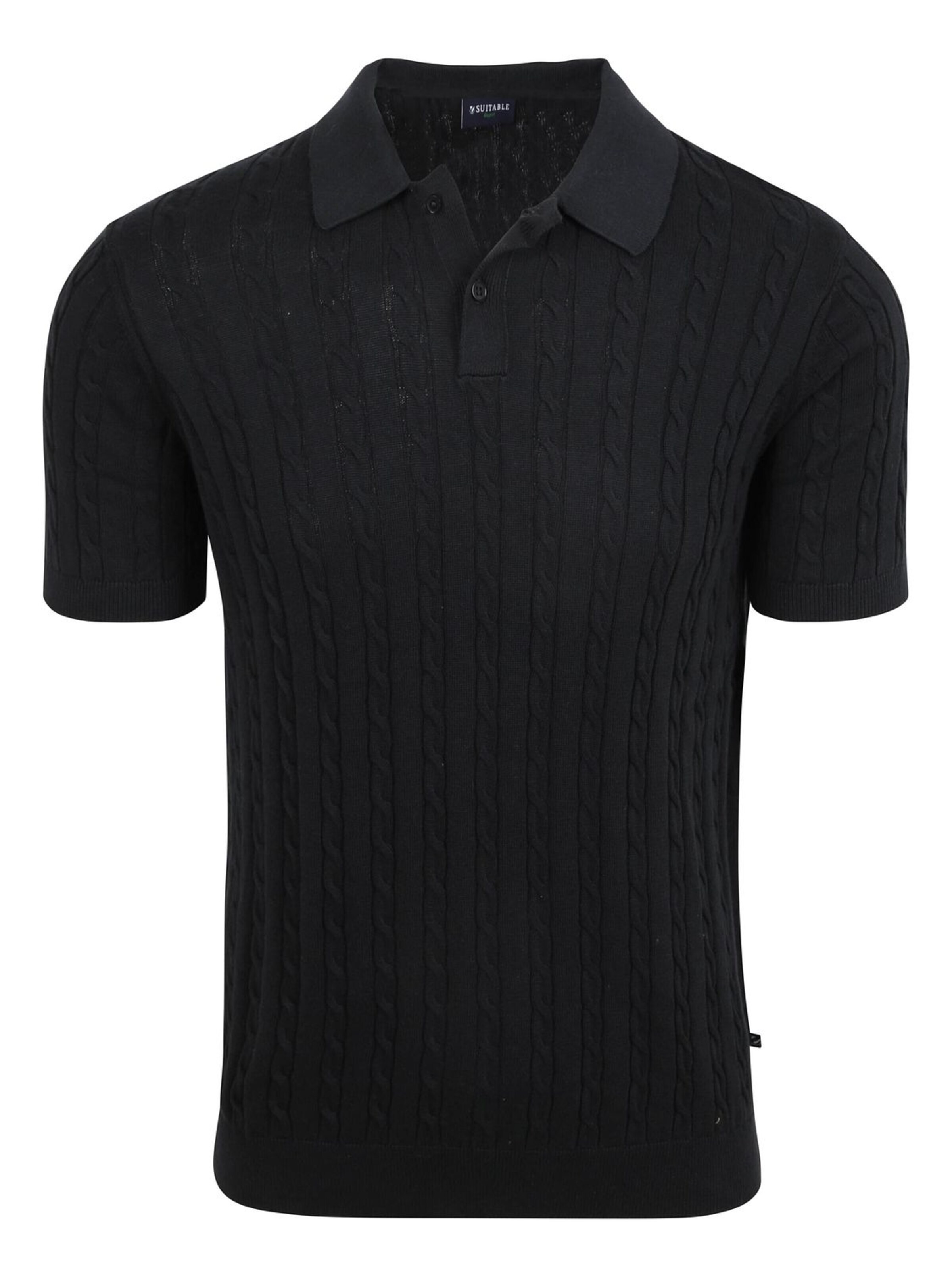 Suitable Shirt 'Drop Needle' in Blauw: voorkant