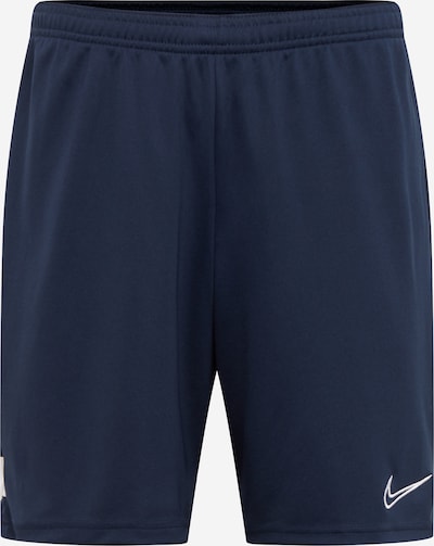 NIKE Workout Pants 'Academy' in Navy / White, Item view