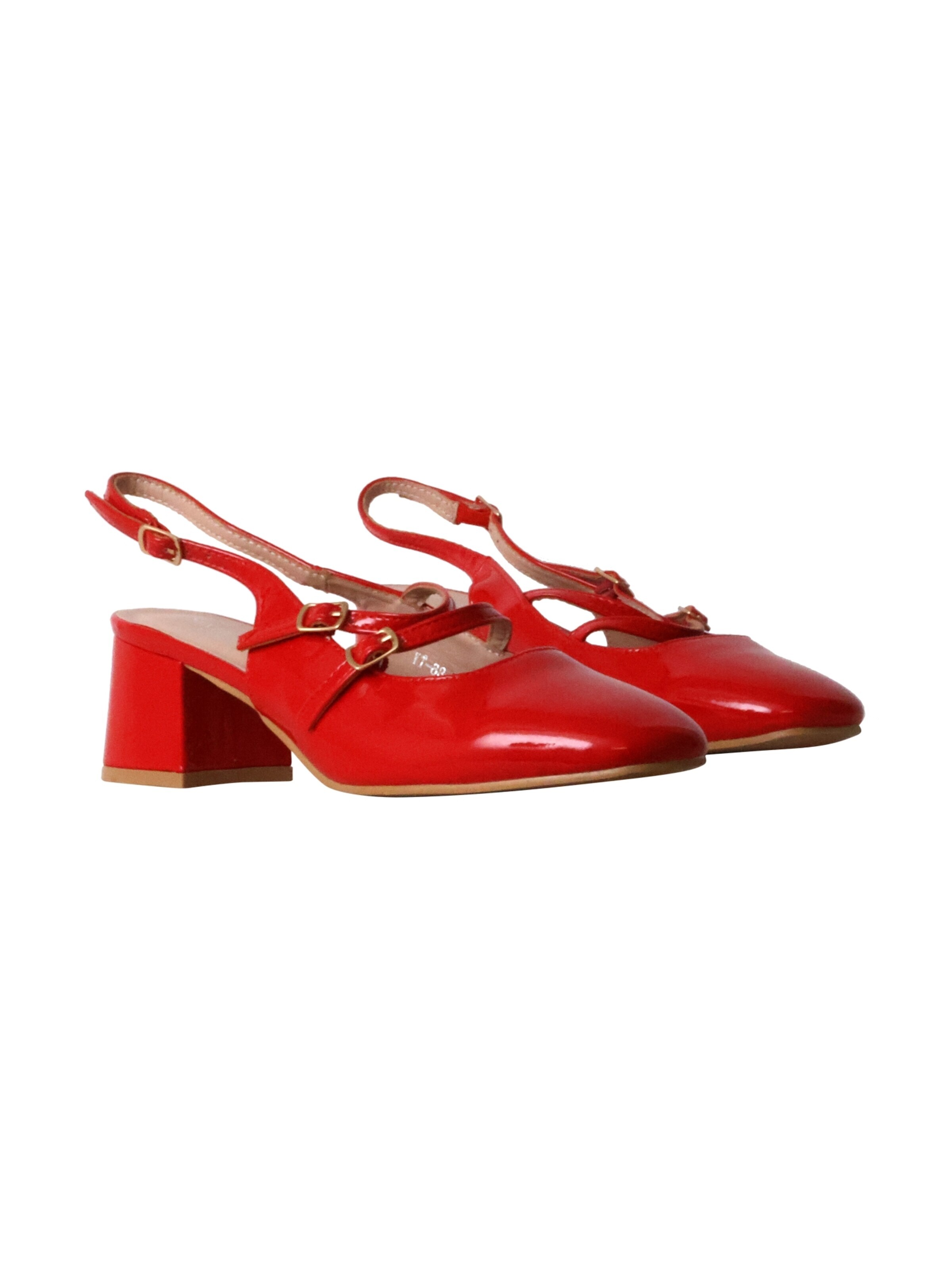 Sixth Sense - Zapatos con plataforma 'Pumps' en rojo