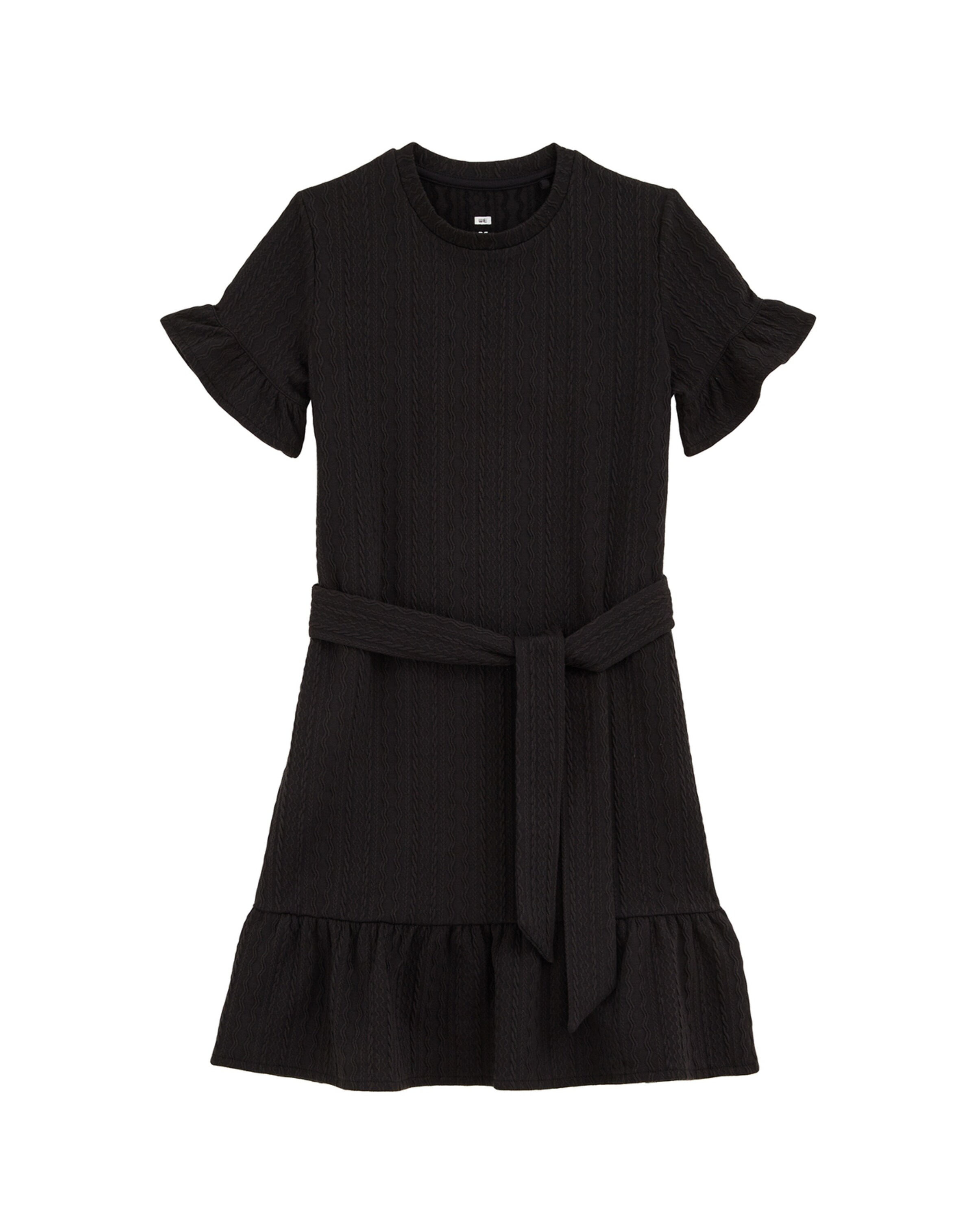 juoda WE Fashion Suknelė: priekis