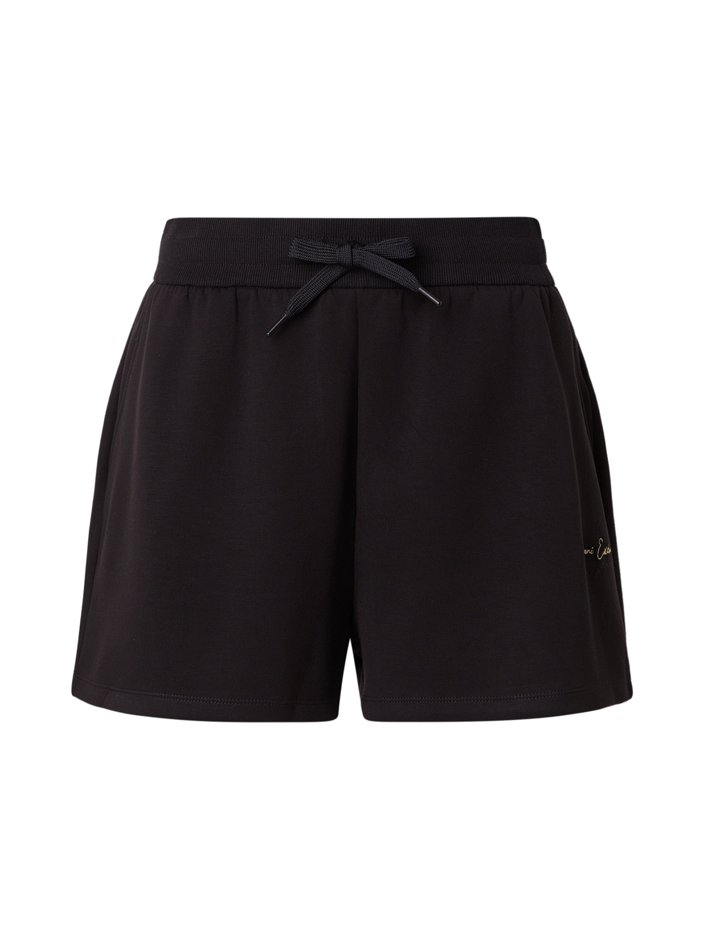 ARMANI EXCHANGE Normální Kalhoty – černá: přední strana