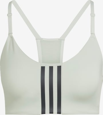 ADIDAS PERFORMANCE Sports Bra 'Aeroimpact Light-Support' in Green: front