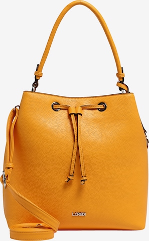 L.CREDI Handtasche 'Ebony' in Orange: predná strana