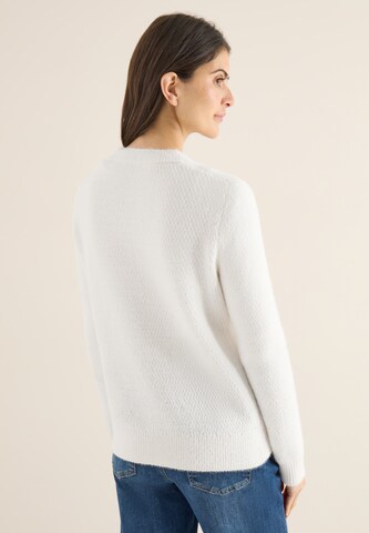 CECIL Knit Cardigan in White