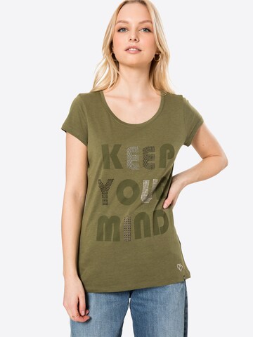 T-shirt Key Largo en vert : devant