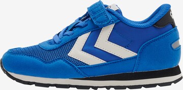 Hummel - Zapatillas deportivas en azul: frente