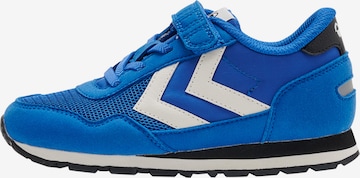 Hummel - Zapatillas deportivas en azul: frente