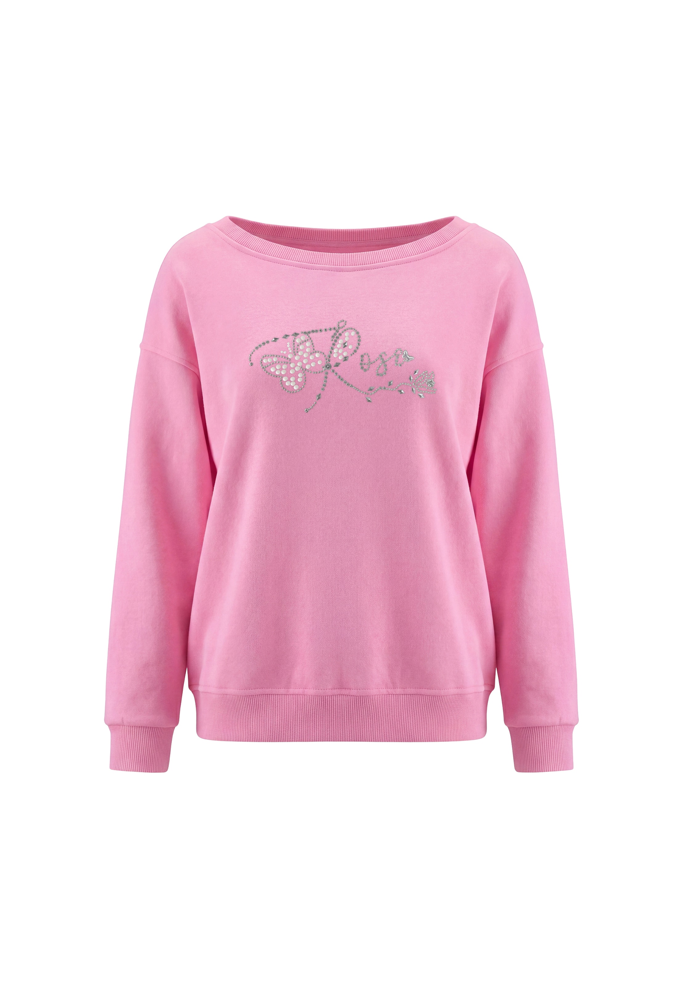 Sweat-shirt MYMO en rose : devant