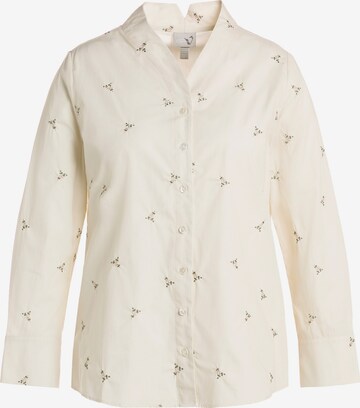 Ulla Popken Blouse in Beige: front