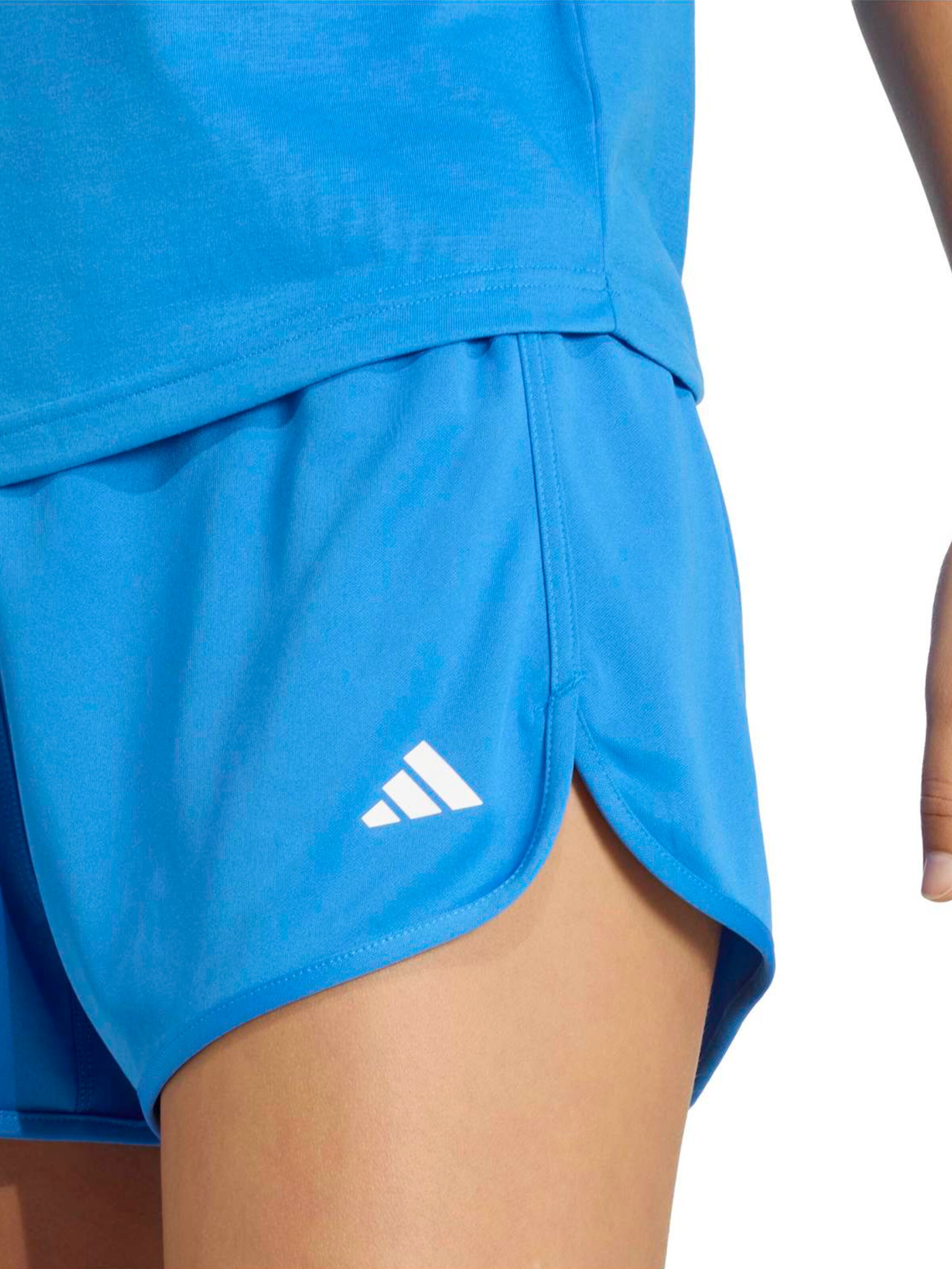 ADIDAS PERFORMANCE Loosefit Sportbroek 'Pacer Essentials' in Blauw