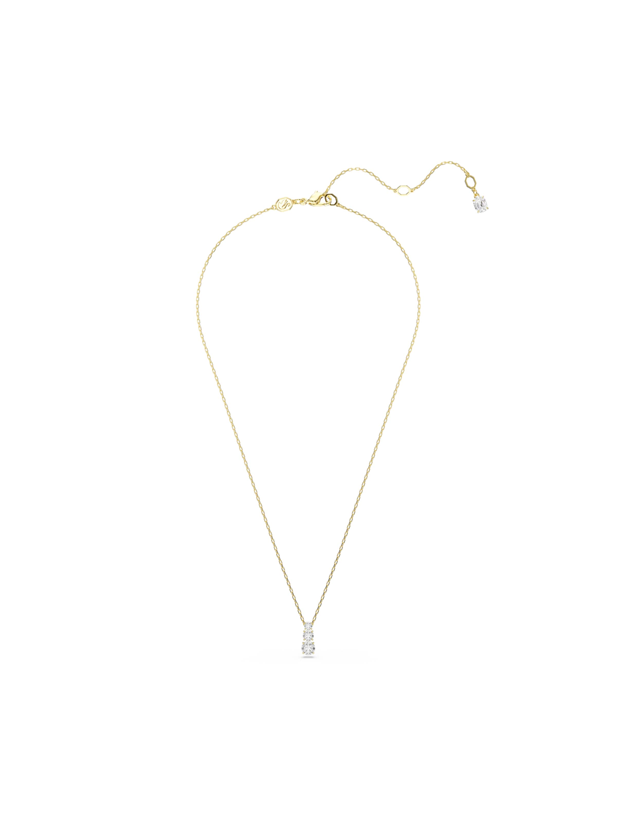 Swarovski Kæde 'Stilla' i hvid: forside