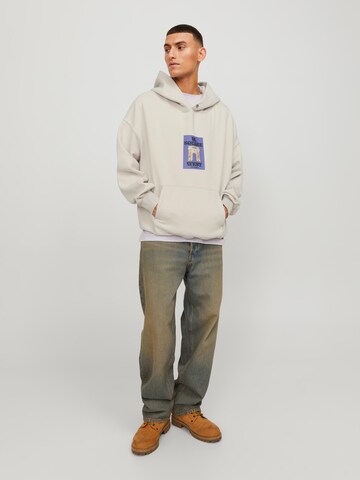 Sweat-shirt 'ONTARIO' JACK & JONES en beige