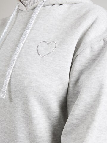 PIECES Sweatshirt 'PCCHILLI' in Grey