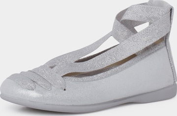 Pisamonas Ballet Flats in Silver: front