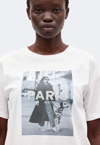 Liu Jo Shirt 'ECS' in White
