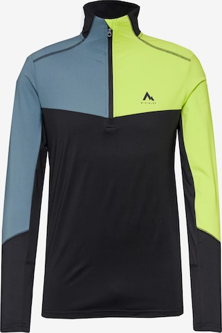 MCKINLEY Langarmshirt 'Fudji' in Schwarz: Vorderseite