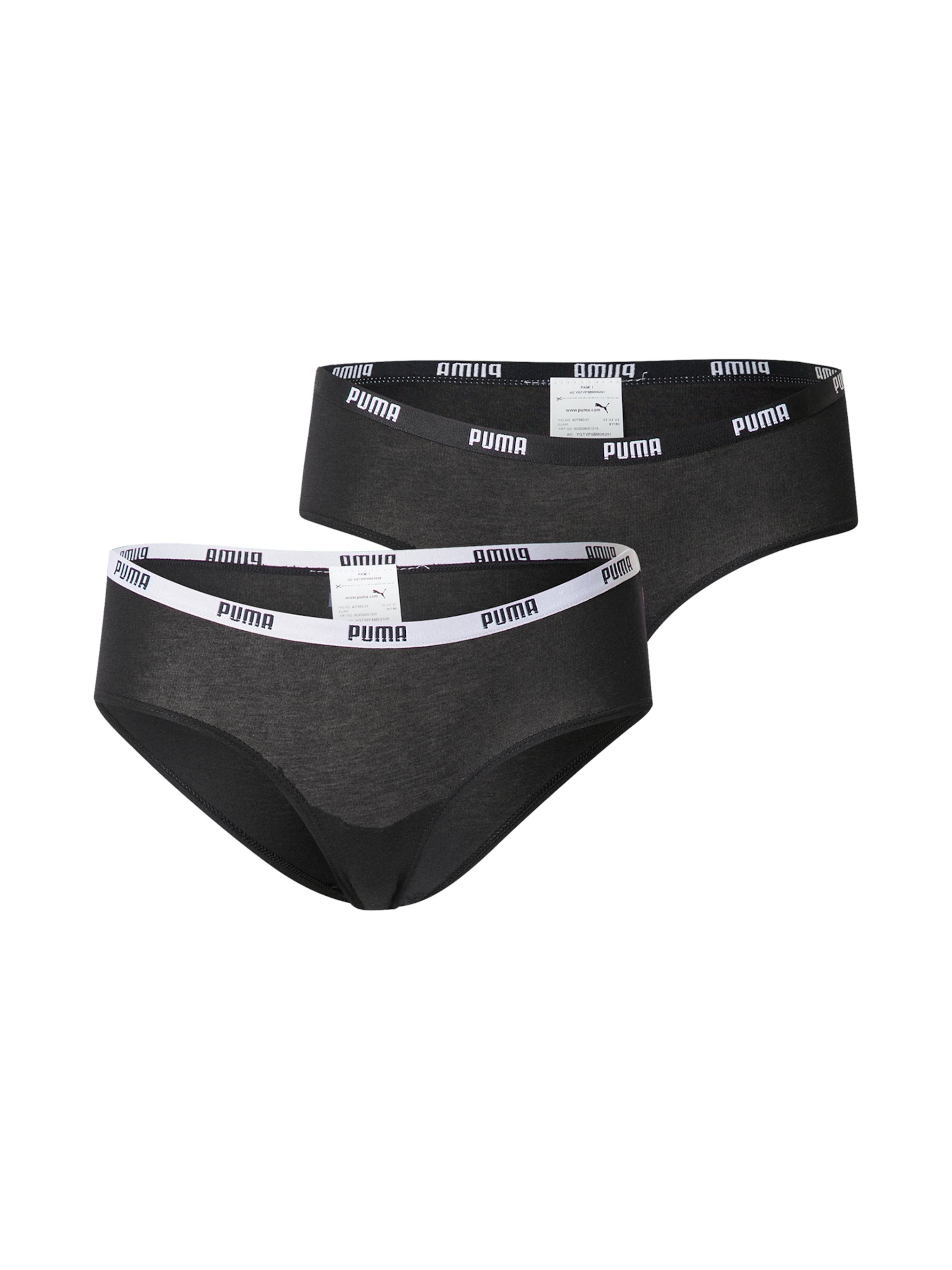 Panty di PUMA in nero: frontale