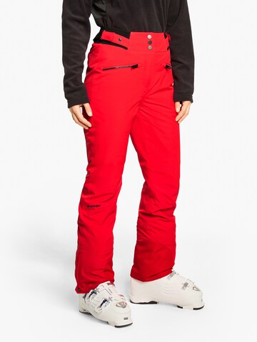 ZIENER Regular Sporthose 'Tilla' in Rot