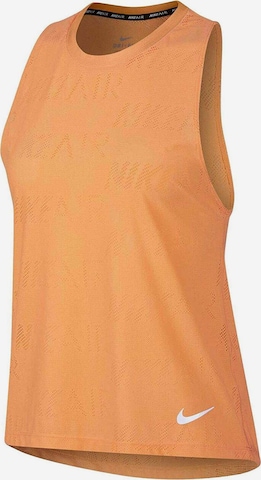 NIKE Performance Shirt in Orange: front