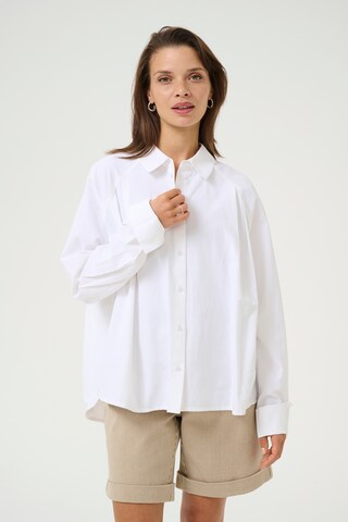 Kaffe Blouse 'Haily' in Wit: voorkant