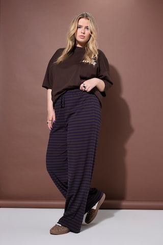 Studio Untold Wide leg Broek in Blauw