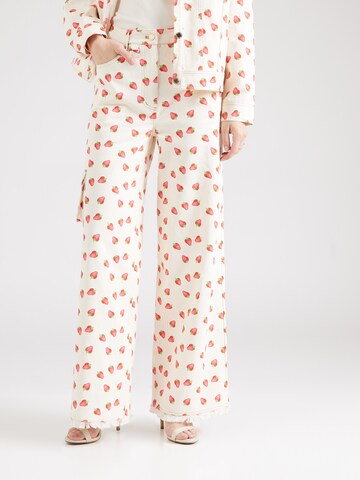 Helmstedt Wide Leg Jeans 'Enya' in Weiß: Vorderseite