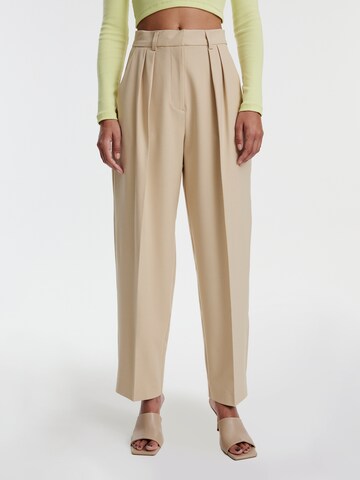 EDITED Tapered Hose 'ABBEY' in Beige: predná strana