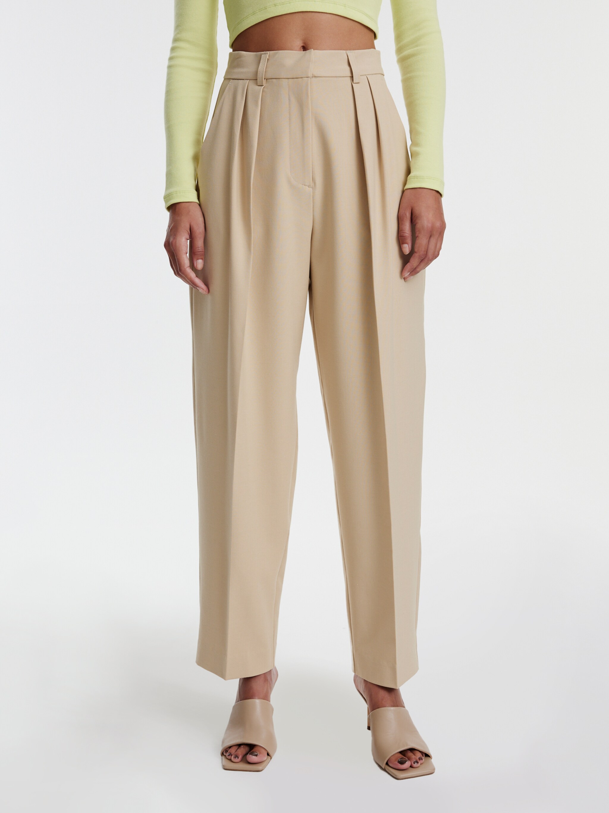 EDITED Produkte Hose 'ABBEY' beige