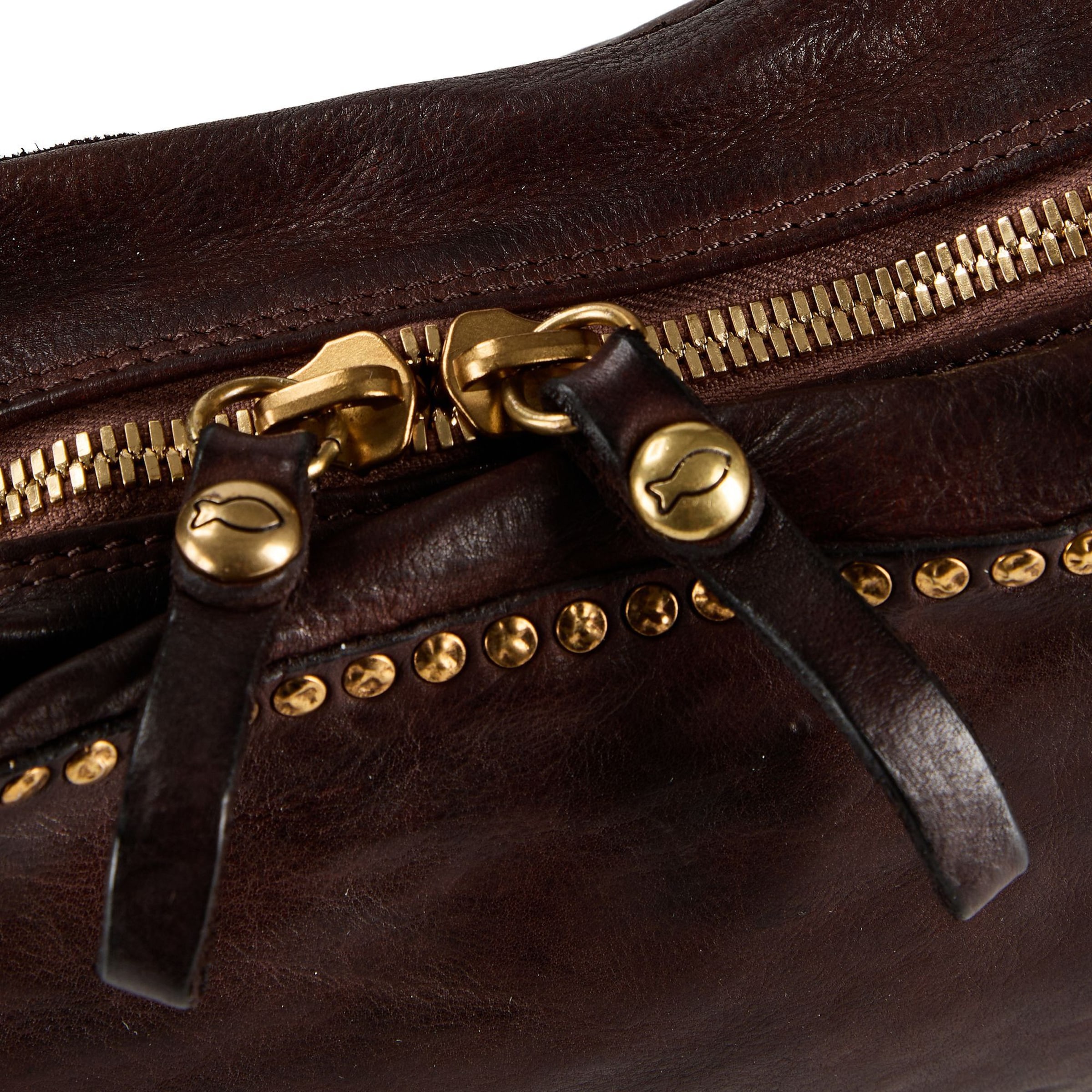 Borsa a spalla 'Simona' di Campomaggi in marrone