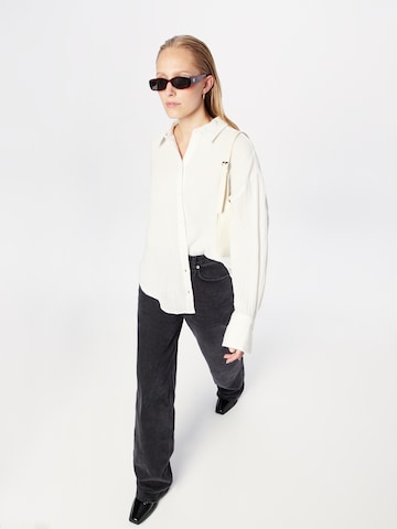 Monki Blouse in White