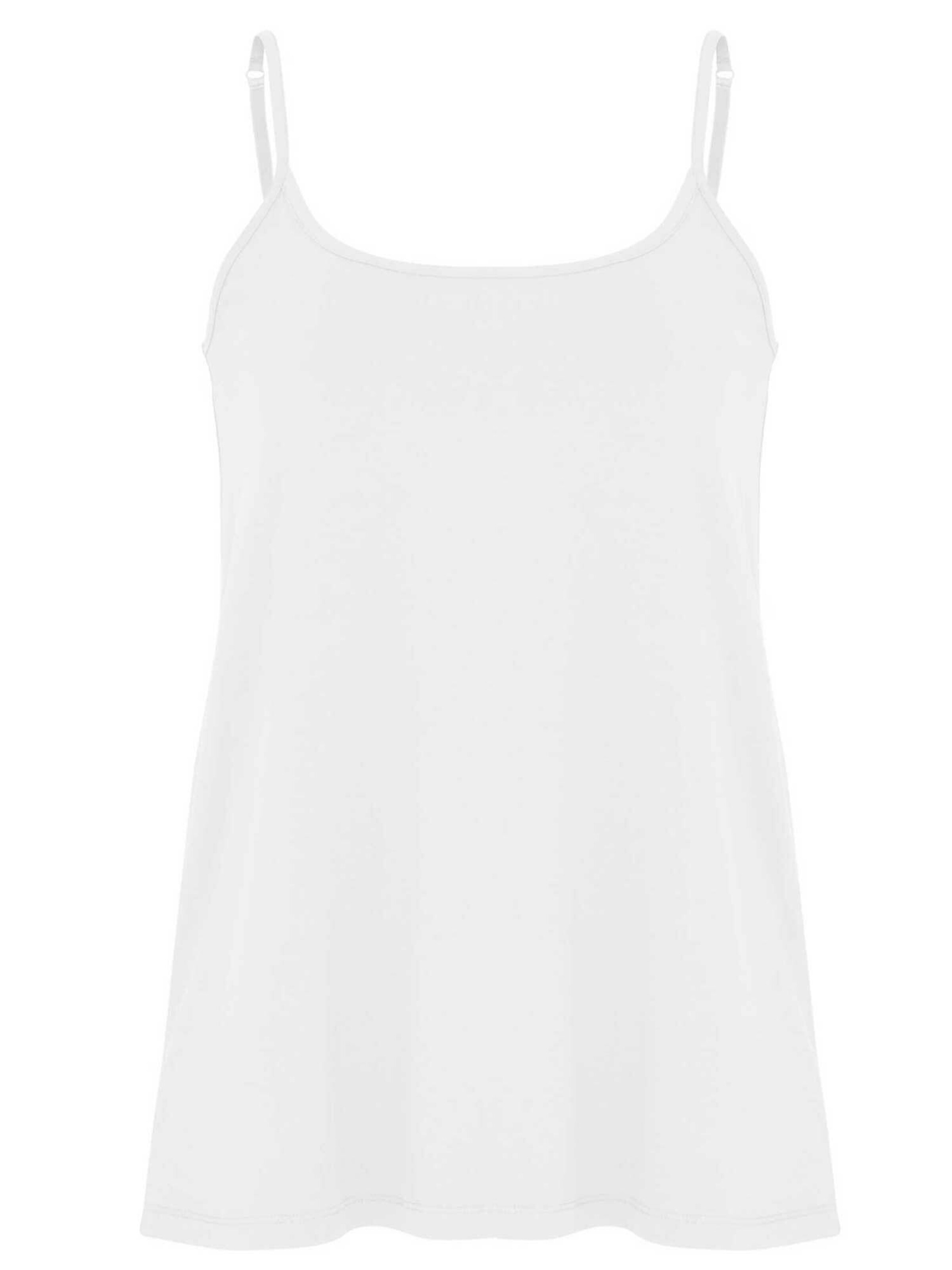 YOEK Top in Wit: voorkant