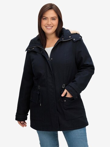 SHEEGO Between-Seasons Parka in Blue: front