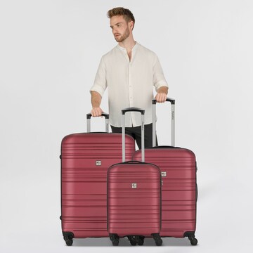 Set di valigie 'Paradise' di CHECK.IN in rosso
