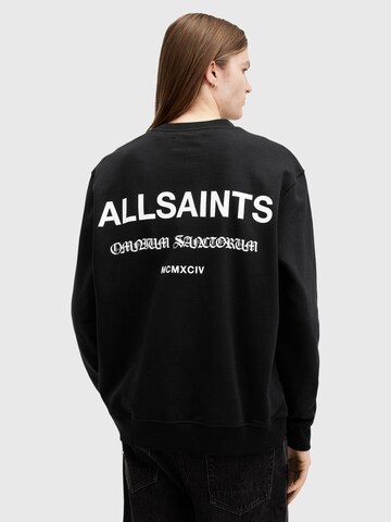 AllSaints Sweatshirt 'SANCTUM' in Black: front