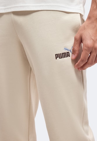 PUMA Tapered Sporthose 'ESS No. 1' in Grau