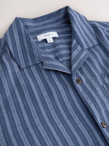 Coupe regular Chemise Next en bleu