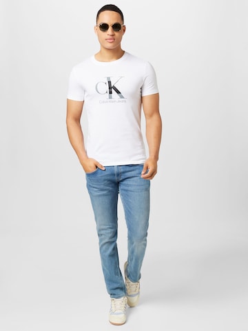 Calvin Klein Jeans - Camiseta en blanco