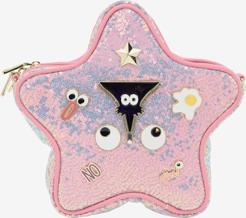 MYMORučna torbica 'Pop Eyetheme' - roza boja: prednji dio