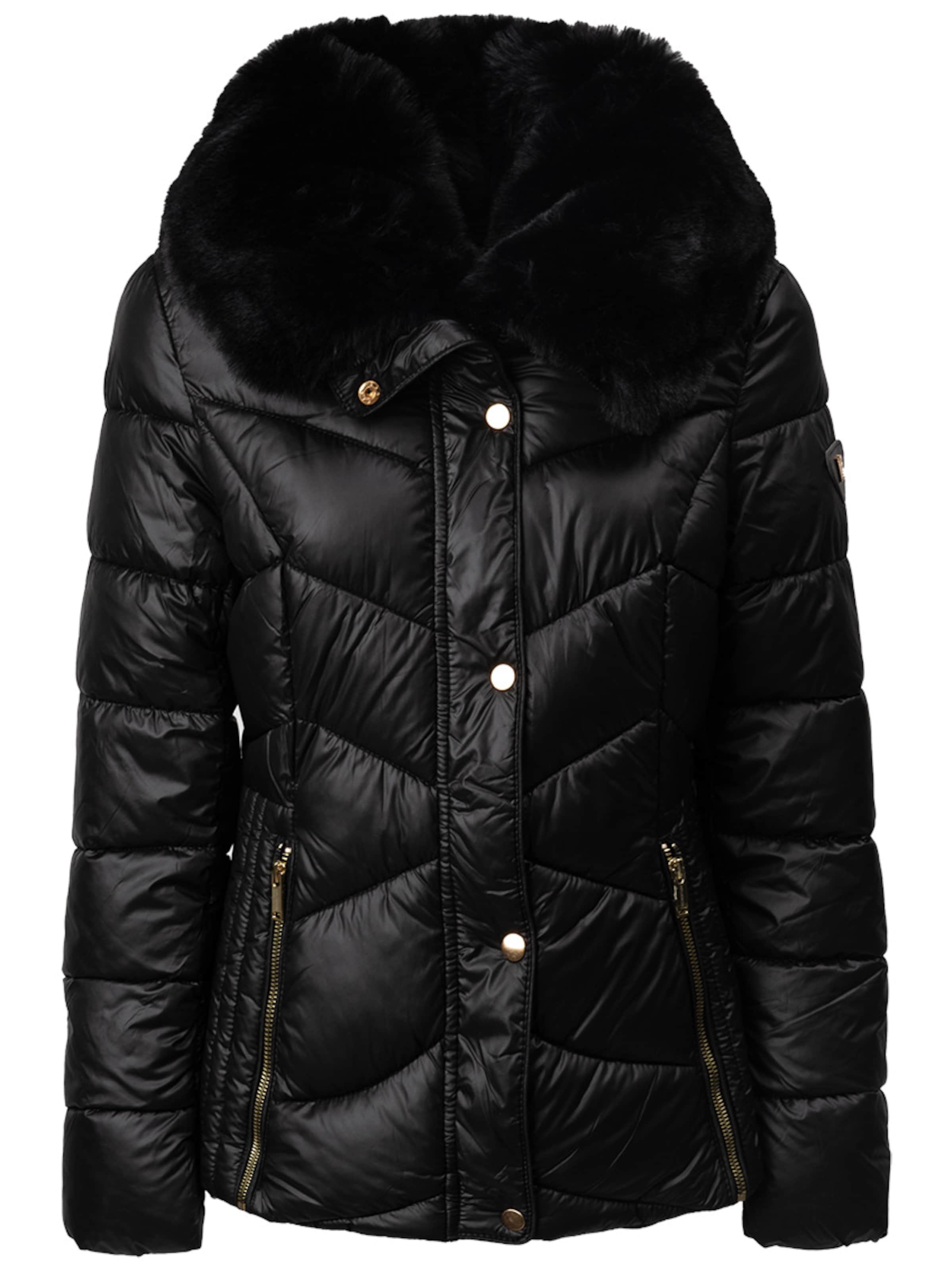 Influencer Vinterjacka i svart: framsida